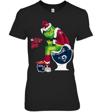 Load image into Gallery viewer, Funny Grinch San Francisco 49Ers Christmas Gift Tee Ladies Tee