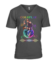 Load image into Gallery viewer, Coldplay Anniversary Great T-Shirt For Fans Guys V-Neck