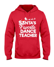 Load image into Gallery viewer, Santa Dance Teacher Christmas Shirt Hoodie