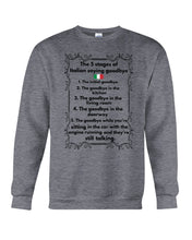 Load image into Gallery viewer, Italian Say Goodbye Funny Tee Sweatshirt