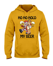 Load image into Gallery viewer, Santa Claus Funny Hold My Bear Christmas Gift For Friends Hoodie