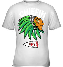 Load image into Gallery viewer, Chiefin Kansas City Chiefs Gift For Fans T-Shirt Youth Tee