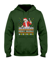 Load image into Gallery viewer, Merry Mixmas - Santa Claus Dj Funny Christmas Gift Hoodie