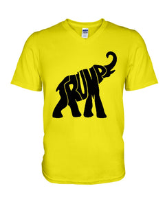 Elephant Trump Gift For American T-Shirt Guys V-Neck