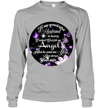 Load image into Gallery viewer, To My Husband In Heaven Gift For Widow Unisex Long Sleeve