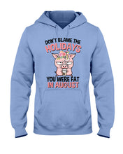 Load image into Gallery viewer, Funny Fat Pig Quote Custom T-Shirt For Friends Family Hoodie
