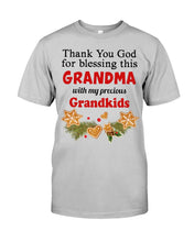 Load image into Gallery viewer, Blessing My Grandma Christmas Gift For Family Guys Tee