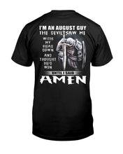 Load image into Gallery viewer, August Guy Amen Birthday Gift For Christian Unisex Long Sleeve