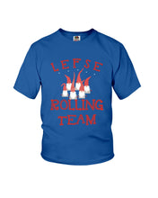 Load image into Gallery viewer, Lefse Rolling Team Cute Tee Youth Tee