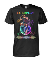 Load image into Gallery viewer, Coldplay Anniversary Great T-Shirt For Fans Guys Tee
