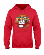Load image into Gallery viewer, Santa Claus Beer Gift For Christmas Black T-Shirt Hoodie