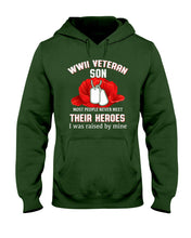 Load image into Gallery viewer, Wwii Veteran Gift For Veteran Dad Quote T-Shirt Hoodie