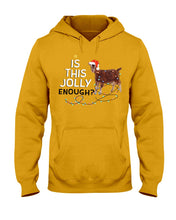 Load image into Gallery viewer, Jolly Cat Christmas Gift For Cat Lovers Hoodie