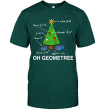Load image into Gallery viewer, Funny Math Geometry Christmas Tree Gift Shirt Guys Tee