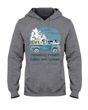 Load image into Gallery viewer, Country Road Golden Retriever Hoodie
