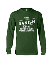Load image into Gallery viewer, Danish Blood Denmark Lovers Unisex Long Sleeve