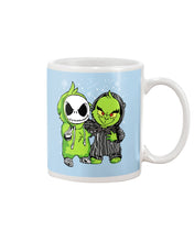 Load image into Gallery viewer, Cute Little Jack Skellington Grinch Best Friend Christmas Gift Shirt Mug