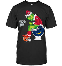 Load image into Gallery viewer, Funny Grinch Kansas Chief Christmas Gift Tee Guys Tee