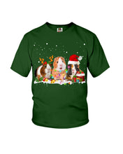 Load image into Gallery viewer, Cute Guinea Pigs Christmas Gift For Guinea Pigs Lovers Youth Tee