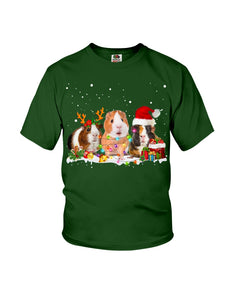 Cute Guinea Pigs Christmas Gift For Guinea Pigs Lovers Youth Tee