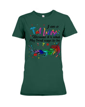 Load image into Gallery viewer, I Am A Nurse Gift For Nurses T-Shirt Ladies Tee