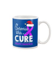 Load image into Gallery viewer, Epilepsy Awareness - My Christmas Wish Is A Cure Mug