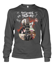 Load image into Gallery viewer, Guitar My Chemical Romance Gift For Fans T-Shirt Unisex Long Sleeve
