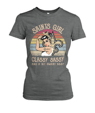 Load image into Gallery viewer, Saitn Girl Classy Sassy T-Shirt Ladies Tee