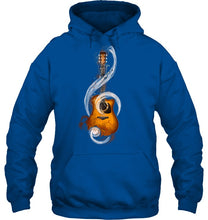 Load image into Gallery viewer, Guitar Note Hoodie