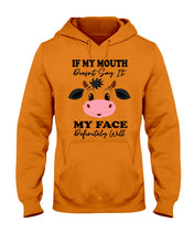 Load image into Gallery viewer, Cute Cow T-Shirt For Cow Lovers Hoodie