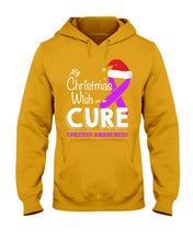 Load image into Gallery viewer, Epilepsy Awareness - My Christmas Wish Is A Cure Hoodie