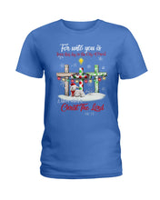 Load image into Gallery viewer, Savior Christ The Lord Gift For Christmas Gift T-Shirt Ladies Tee