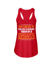 Load image into Gallery viewer, Redhead Morning Person December 25Th Christmas Gift Ladies Flowy Tank