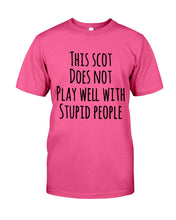 Load image into Gallery viewer, Funny T-Shirt For Scotland People Guys Tee