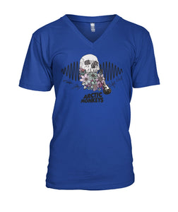 Arctic Monkeys Skull For Fans Guys V-Neck