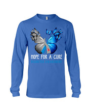 Load image into Gallery viewer, Hope For Cure Diabetes Awareness Unisex Long Sleeve