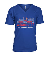 Load image into Gallery viewer, Washington 2019 World Series Champions Guys V-Neck