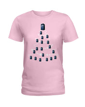 Load image into Gallery viewer, Christmas Tree Ladies Tee
