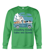 Load image into Gallery viewer, Country Road Golden Retriever Sweatshirt