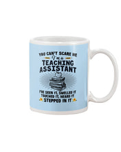 Load image into Gallery viewer, Teaching Assistant Stepped In It Quote T-Shirt Mug