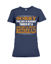 Load image into Gallery viewer, Redhead Morning Person December 25Th Christmas Gift Ladies Tee