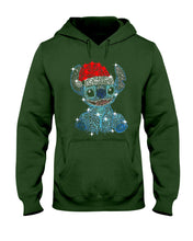 Load image into Gallery viewer, Merry Christmas Stitch Gift For Fans T-Shirt Hoodie