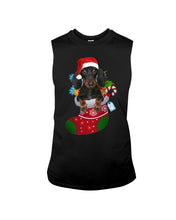 Load image into Gallery viewer, Dachshund In A Sock Christmas Cute Gift For Dachshunds Lovers Unisex Long Sleeve