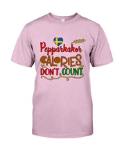Load image into Gallery viewer, Pepparkakor Calories Don&#39;t Count Guys Tee