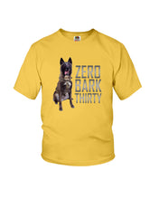 Load image into Gallery viewer, K9 Dog Hero Zero Bark Thirty Youth Tee