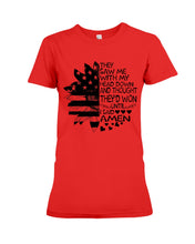 Load image into Gallery viewer, Christian T-Shirt Amen Ladies Tee