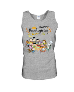 Snoopy Happy Thanksgiving T-Shirt Unisex Tank Top