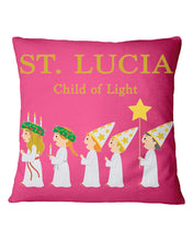 Load image into Gallery viewer, St Lucia Child Of Light God Jesus Christmas Gift Pillow Cover