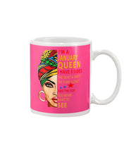 Load image into Gallery viewer, January Queen 3 Sides Horoscopes T-Shirt Mug