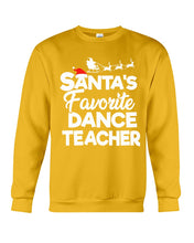 Load image into Gallery viewer, Santa Dance Teacher Christmas Shirt Sweatshirt
